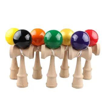 18 cm Profesionālās Koka Dižskābardis Izveicīgs Kendama Cietā Žongliera Bumbiņām, Āra Sporta Spēles, Rotaļlietas Bērniem, Bērnu