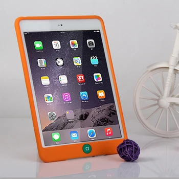 Cietas Gumijas Aizsardzības Coque iPad 2 iPad 3 vai iPad 4 Silīcija Gadījumā Suger Krāsu Triecienizturīgs Vāks iPad 2 3 4 Gumijas Gadījumā