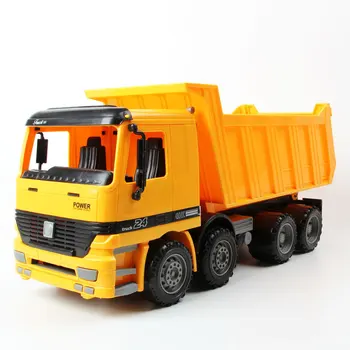 1/22 transporter kravas auto lielas dump truck big truck rotaļu automašīnas modelis zēns, bērnu rotaļlietas, Dāvanu electirc Automašīnu Transportlīdzekļa Rotaļlieta modelis rotaļlietas