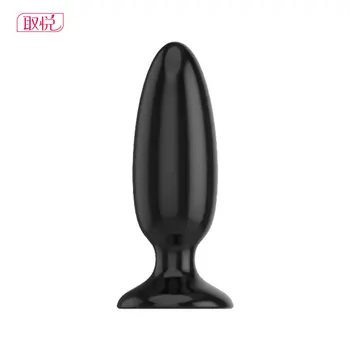 Ļoti liels anālais plug 6 G izmērs vietas Stimulēt anālo masturbāciju Sieviešu, vīriešu Prostatas Masāža Ļoti liela Butt Plug Seksa rotaļlietu par geju