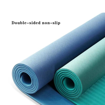 Jaunu Yunmai TPE jogas paklājiņš 6mm grīdas īstenot treniņu mat vides vingrošana fitnesa gumijas paklāji iesācējs augstas kvalitātes
