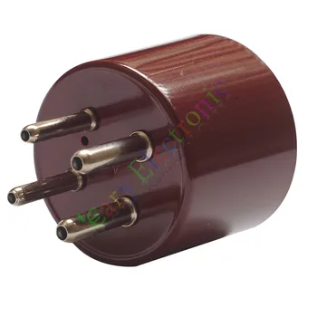 Vairumtirdzniecības un mazumtirdzniecības 2pc 4pin Red Bakelīts vakuuma caurules vārstu ligzdas pamatu U4A 300B 811 audio amp bezmaksas piegāde