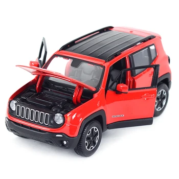 Maisto 1:24 Jeep Renegade SUV bezceļa Transportlīdzekļa Statiskā Die Cast Transportlīdzekļu Kolekcionējamus Modeļa Automašīnas Rotaļlietas