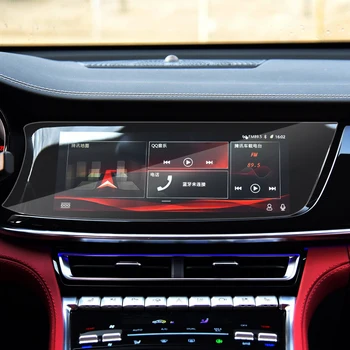 Auto Stils GPS Navigācijas Ekrāna Filmu Par CHANGAN CS85 2019-Klāt TPU Paneļa Ekrāna Filma L-R/H-M Iekšējās kategorijas Uzlīme