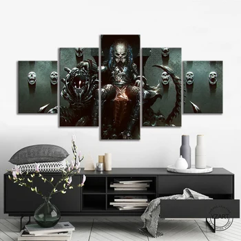 5gab Alien Vs Predator AVP Filmu Plakātu Mākslas Audekla, Gleznas, Mājas Dekoru, Sienas Māksla