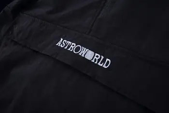 19SS Scott Travis AstroWorld Izšuvumi hoodies kanye west Vīrieši Sievietes 1:1 Ūdensizturīgs Pretvēja Scott Travis AstroWorld streetwear
