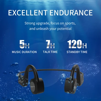 DDJ B20 Bluetooth Austiņas Kaula Vadāmība Peldēšana Ūdensizturīgs Stereo Ar Mikrofonu Ilgi Gaidīšanas Piemērots Xiaomi Huawei
