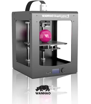 WANHAO 3D Printeri D6 FDM/FFF Desktop Mājas Lietošanai Augstas Precizitātes DIY