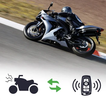 Motociklu 125dB Universālais Divu veidu Motociklu, Motorolleru pretaizdzīšanas Drošības Signalizācijas Sistēma Motora iedarbināšanas Tālvadības pults Taustiņu