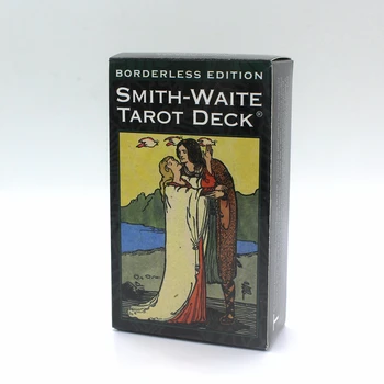Pilnībā Angļu Valoda Bez Robežām Izdevums Smith-Waite Tarot Kartes Spēle Ar Angļu Bukletu Instrukcijas Smith Waite Tarot Galda Spēle