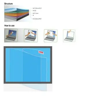2X Ultra Clear Screen Protector Segtu Filtrs 13.3