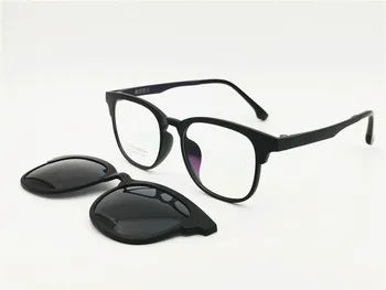 Ultra viegls svars, ULTEM wayframe formas optiskās brilles rāmja ar clip par polarizētās tuvredzība Hyperopia saulesbrilles dāmām