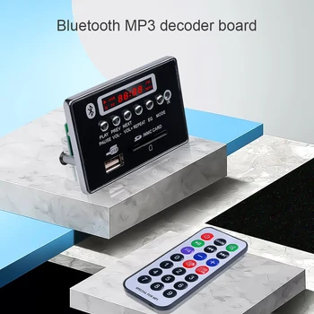 Kebidu Jaunu Hands-free MP3 Decoder Valdes USB FM Radio Aux, USB, Bluetooth Modulis Tālvadības pults Integrēta Automašīnas MP3 Atskaņotāja Auto