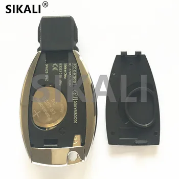 SIKALI Auto Smart Karte, Tālvadības Taustiņu, lai Atbilstu Mercedes Benz Ok TSP un BGA Veidu 315MHz 433.92 MHz 2000. Gadā un pēc