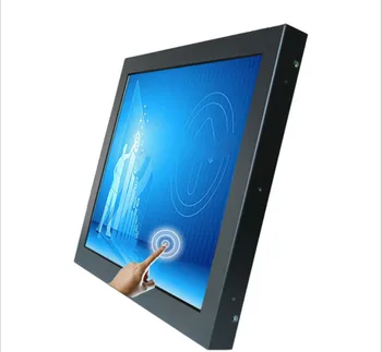 Augsta spilgtuma displejs 8 collu Open frame pretestības /Capacitive Touch screen Lcd Monitors, 1000 nits -20~70 C