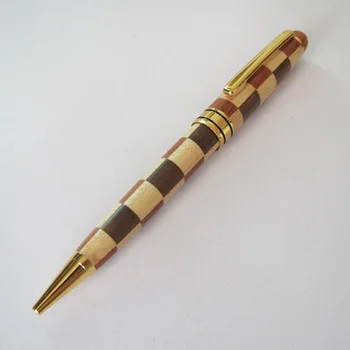 Radošā Luksusa Roku Cīņa Koka Lodīšu Pildspalva 0.5 mm, Melna Tinte Biznesa un Skolas Rakstīšanas Rīks kā Svētku Dāvanu