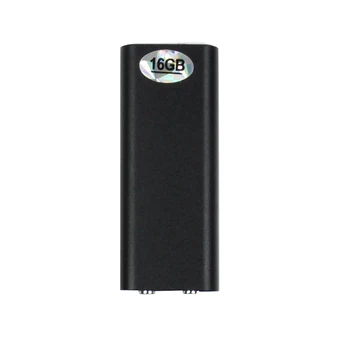 8.G Mini Digital Audio Ierakstītājs Stereo Diktofons, MP3 Atskaņotājs 3 1 8 GB, 16 GB Atmiņas USB Zibatmiņas Disku, Pildspalvu