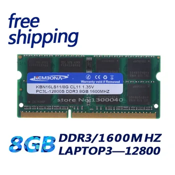 KEMBONA labāko cenu pārdot 1.35 V DDR3L 1600 MHz DDR3 PC3L-12800S 8 GB SO-DIMM Atmiņas Modulis Ram Memoria Klēpjdatoru / Piezīmju blociņš