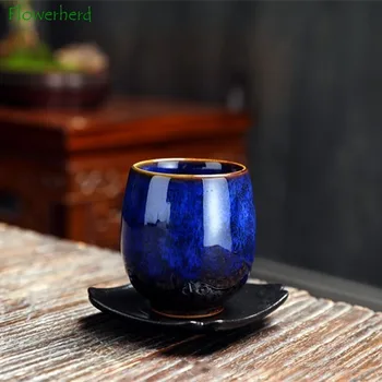 Krāsns Mainīt Keramikas, Porcelāna Kung Fu Tējas Tase Teaware Tējas Komplekts Tējas Tase Master Viena Tējas Tase Sadzīves Vienu Tasi Ūdens Kauss