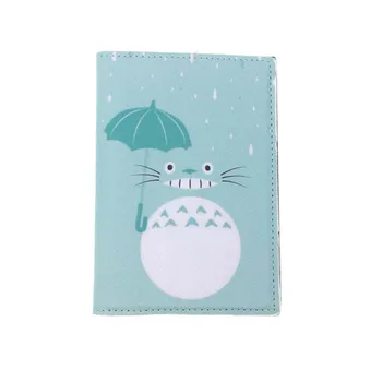 Cute Candy Krāsu Totoro Ceļošanas Pase Gadījumā ID Karti Segtu Pases Turētāja Aizsargs Organizators Ceļojumu Super Kvalitātes Kartes Turētāju