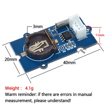 Grove - RTC DS1307 Augstas Precizitātes Pulkstenis Modulis taurētājs Par arduino