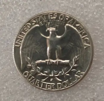 Vašingtonā, Amerikas Sudraba Monētu, 25 Centu Veco Īsta Sudraba Oriģinālu Monētu Kolekcionējamus Monētas
