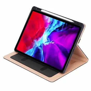 Ādas Gadījumā Apple iPad Pro 12.9 collu 2020. gadam, Seifs Dizaina Pamatbrīvību uz Lietu iPad Pro 12.9 2020 Jaunas