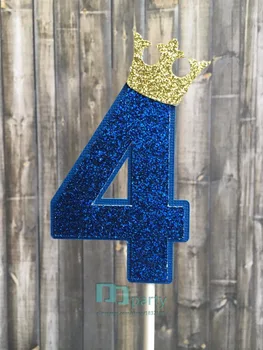 Princis CupcakeTopper Karaļa Dzimšanas Dienas Kūku Cilindrs Mazais Princis Cilindrs Princis Cupcake Cilindrs Royal Blue Cupcake Cilindrs