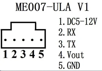 Ātri Bezmaksas Kuģis Ultraskaņas RS232 Izeja/Analogā Izeja Sensors Nelielu Leņķi tālsatiksmes Sākot Modulis