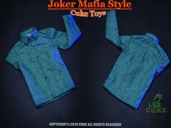 CUKE ROTAĻLIETAS 1/6 MA-002 Joker Mafijas Stila Sarkans Kostīms Drēbes Uzvalku Modeli, kas 12