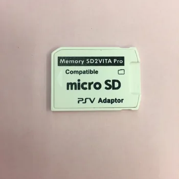 10pcs Jaunākā Versija 5.0 SD2Vita Par PS Vita Atmiņas Karte PSVita Spēles Karti 1000 PSV Adapteris 3.60 Sistēmas 256 GB Micro SD atmiņas karte