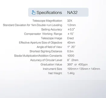 Lētas cenas NA32 Aptaujas Instruments, auto līmenis Pārdošanai Auto Izlīdzināšanas Sistēmas Optisko Līmenī Self-Leveling Rīks Automātiskā Līmeņa