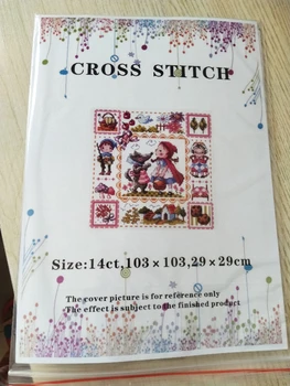 T-yixiao Zemeņu Kūka stilu, Skaitot Cross Stitch Komplekts Cross stitch RS kokvilnas ar cross stitch Luca-S B2241 HH
