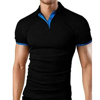 Covrlge 2019 Polo Krekls Vīriešiem Vasarā Stritching Vīriešu Bikses Piedurknēm Polo Biznesa Apģērbu Luksusa Vīriešu Tee Kreklu Zīmola Polos MTP129