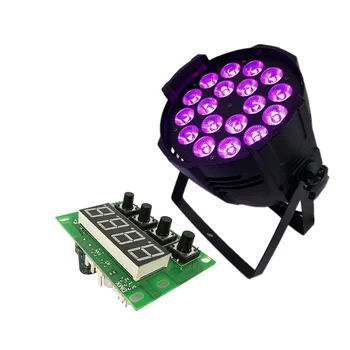 Mainboard LED Alumīnija Sakausējuma RGBWA+UV Gaismas Skatuves Gaismas Rezerves Daļu Profesionālo Aksesuāri Pamatplates Kontrolieris 6/10 Kanāls