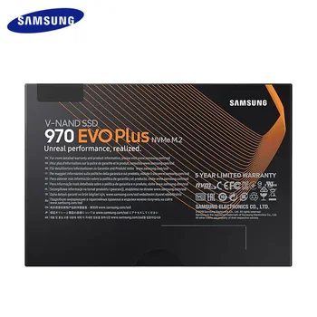 Samsung 970 EVO Plus 1 TB SSD Iekšējie SSD M. 2 2280 NVMe Cietvielu Cietā Diska PCIe 3.0 x4, NVMe 1.3