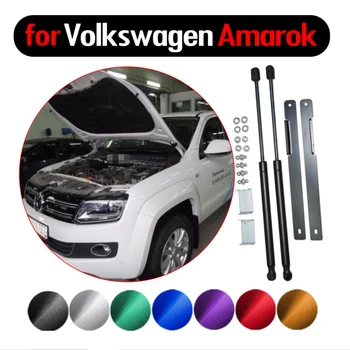 Par Volkswagen Amarok 2010-gada-Priekšējā Motora Pārsega Mainīt Gāzes Statnes Lifts Atbalstu Triecienu Slāpētājs Piederumi Absorbētājs