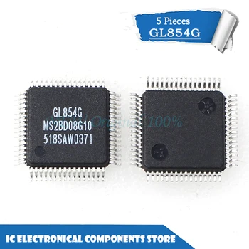 Jaunas oriģinālas GL854G QFP-64 IC 5gab/daudz