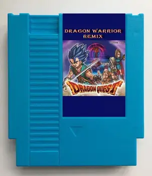 DRAGON WARRIOR REMIX 9 1 Spēle Kasetne NES Konsoles