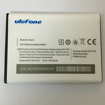 Jaunas IST Oriģinālais Mobilā Tālruņa Akumulatoru uleFone Būt Touch 2 3 Nekustamā 3050mAh Augstas Kvalitātes Rezerves Akumulatoru