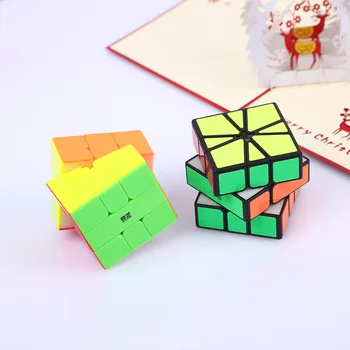 Jaunākās Qiyi Qifa KV-1 Magic Cube Puzzle Laukums 1 Ātrums Cube SQ1 Mofangge Twisty Mācību Izglītības Bērniem Rotaļlietas Spēle