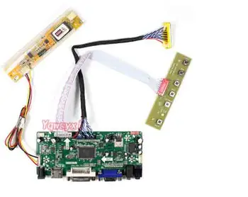 Yqwsyxl Kontroles padomes Monitoru Komplekts LP154WX4(TL)(E1) LP154WX4-TLE1 HDMI + DVI + VGA LCD LED ekrānu Kontrolieris Valdes Vadītāja