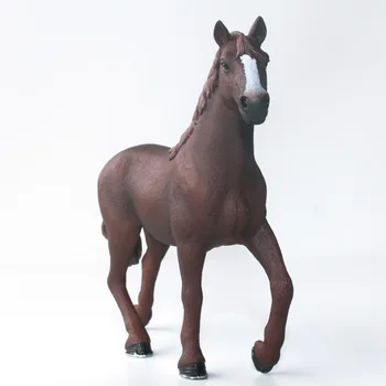 Schleich Zirgu Klubs angļu tīrasiņu ķēve Lauksaimniecības Dzīvnieku Attēls Plastmasas Rotaļlietu #13855