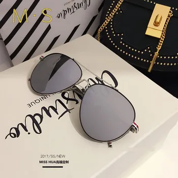 MS 2018 Jaunu Modes Saulesbrilles Sieviešu Vai Cilvēks Luksusa Zīmolu Dizainera Lielizmēra Saules brilles Sieviešu saulesbriļļu Sievietēm Meitene Brilles