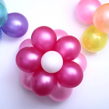100pcs / daudz Metāla ballons Perlamutra Baloni kāzu balonu Dzimšanas dienu globusi rozā, zilā, melnā, zelta, sudraba ballons 10inch 2.2 g
