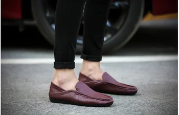 6664-Vīriešu apavi āra ikdienas apavi vienkārša auduma kurpes jaunas vīriešu kurpes