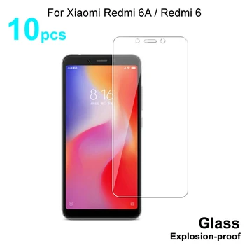Par Xiaomi Redmi 6A /Redmi 6 Premium 2.5 D 0.26 mm Rūdīta Stikla Ekrāna Aizsargs Xiaomi Redmi 6A 6 Aizsargājošu Stikla