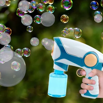 Burbulis lielgabalu Ūdens Putu Mirgo Gaismas Bērniem Burbuļa Vasaras Peldēšanas Mašīna Bērniem Āra Bērniem, Bērnu Rotaļlietas, Neviens burbulis ūdens
