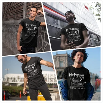 Pārdabisku T Krekls ar PĀRDABISKĀM T-Krekls ar Īsām Piedurknēm Modes Tee Kreklu Lielgabarīta 100 Kokvilnas Grafiskais Awesome Vīriešu T