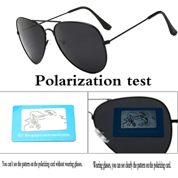 Vīriešu/Sieviešu Klasisko Izmēģinājuma Polarizētās Saulesbrilles Acu Aizsardzībai Saules Brilles Ar AccessoriesGoggle UV400 Aizsardzība